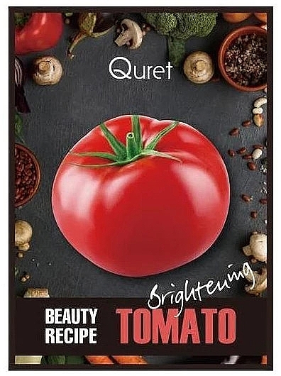 Brightening Mask - Quret Beauty Recipe Mask Tomato Brightening — photo N1