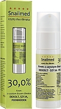 Anti-Wrinkle Neck & Decollete Cream - Snailmed — photo N2