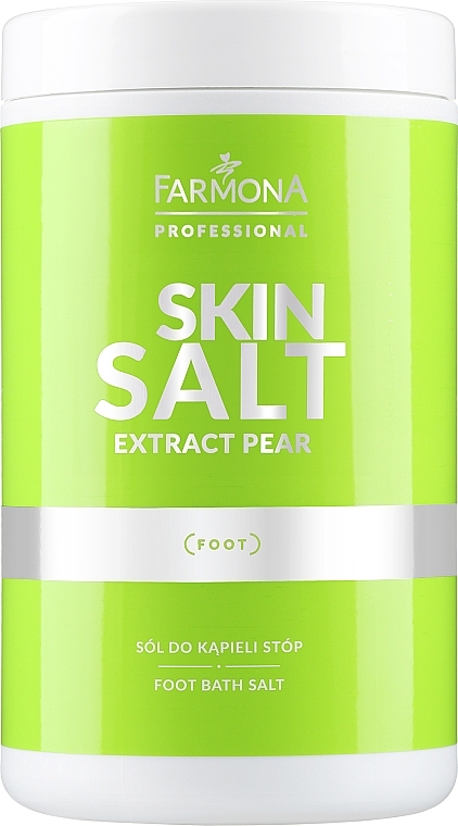 Pear Foot Bath Salt - Farmona Professional Skin Salt Extract Pear Foot Bath Salt — photo N1