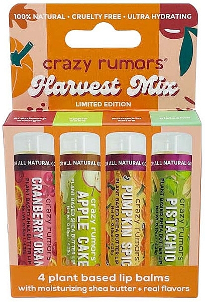 Lip Balm Set - Crazy Rumors Harvest Mix — photo N2