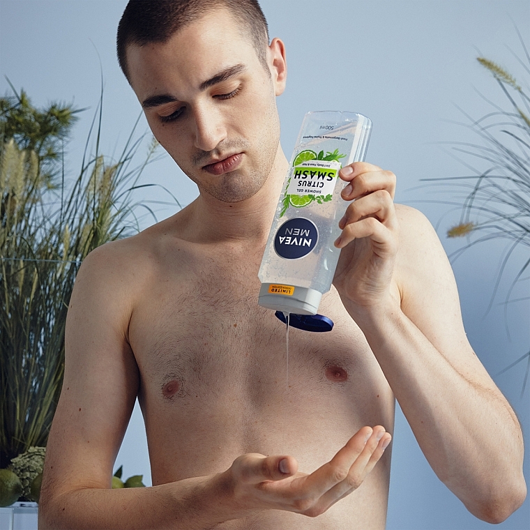 Shower Gel - Nivea Men Citrus Smash Shower Gel — photo N15