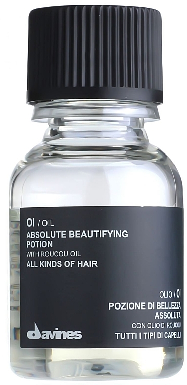 Hair Oil "Absolute Beautifying" - Davines Oi Absolute Beautifying Potion With Roucou Oil — photo N4