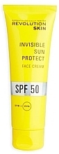 Fragrances, Perfumes, Cosmetics Invisible Face Sunscreen - Revolution Skin SPF 50 Invisible Sun Protect Face Cream