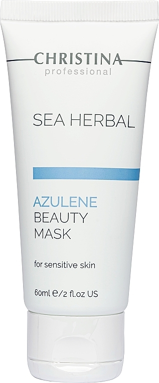 Azulene Beauty Mask for Sensitive Skin - Christina Sea Herbal Beauty Mask Azulene — photo N1