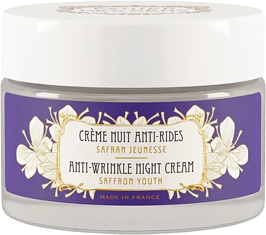 Saffron Anti-Wrinkle Night Cream - Panier Des Sens Saffron Youth Anti Wrinkle Night Cream — photo N1