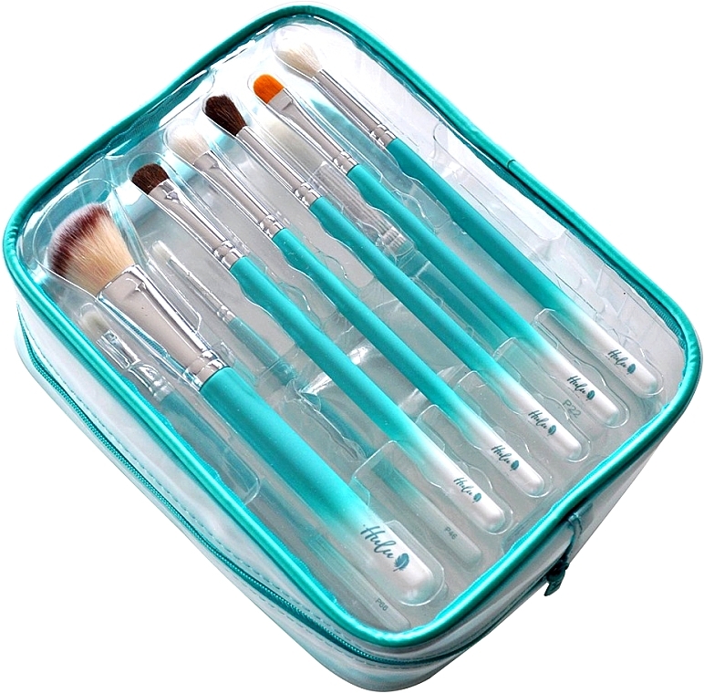 Makeup Brush Set, 12 pcs - Hulu Ombre — photo N1