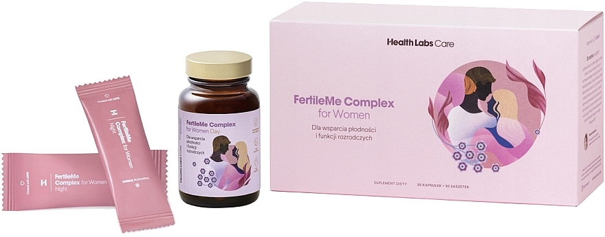 Set - HealthLabs Care FertileMe Complex For Women — photo N1