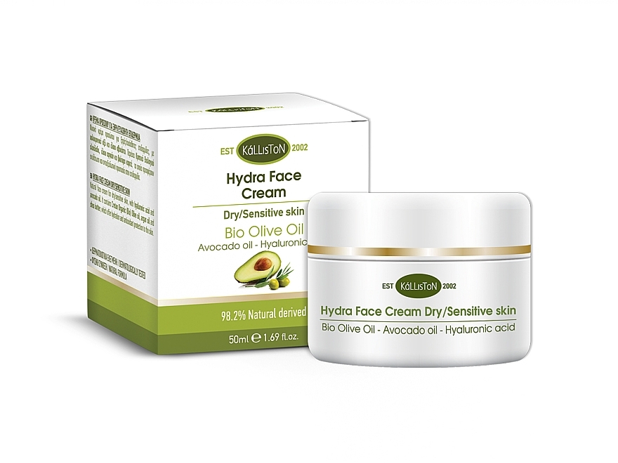 Moisturizing face cream - Kalliston Hydra Active Face Cream — photo N1