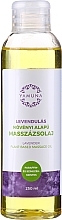 Massage Oil "Lavender" - Yamuna Lavender Plant Based Massage Oil — photo N1