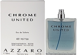 Azzaro Chrome United - Eau de Toilette (tester without cap) — photo N4