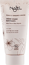 Rose Myrtle Mattifying Face Cream - Najel Mattifying Cream Aloe Vera & Rose Myrtle — photo N3