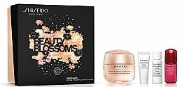 Fragrances, Perfumes, Cosmetics Set - Shiseido Benefiance Beauty Blossoms Kit (f/cr/50ml + foam/5ml + treat/7ml + conc/10m)