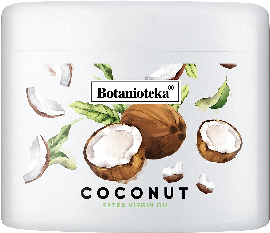 Natural Hair & Body Coconut Oil - Botanioteka Coconut Oil Extra Virgin — photo N10