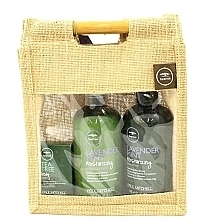 Fragrances, Perfumes, Cosmetics Set - Paul Mitchell Lavender Tea Tree Mint Holiday (shm/300ml + cond/300ml + soap/125g)