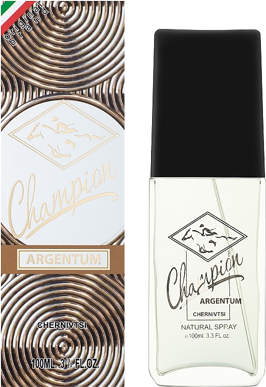 Aroma Parfume Champion Argentum - Eau de Cologne — photo N7