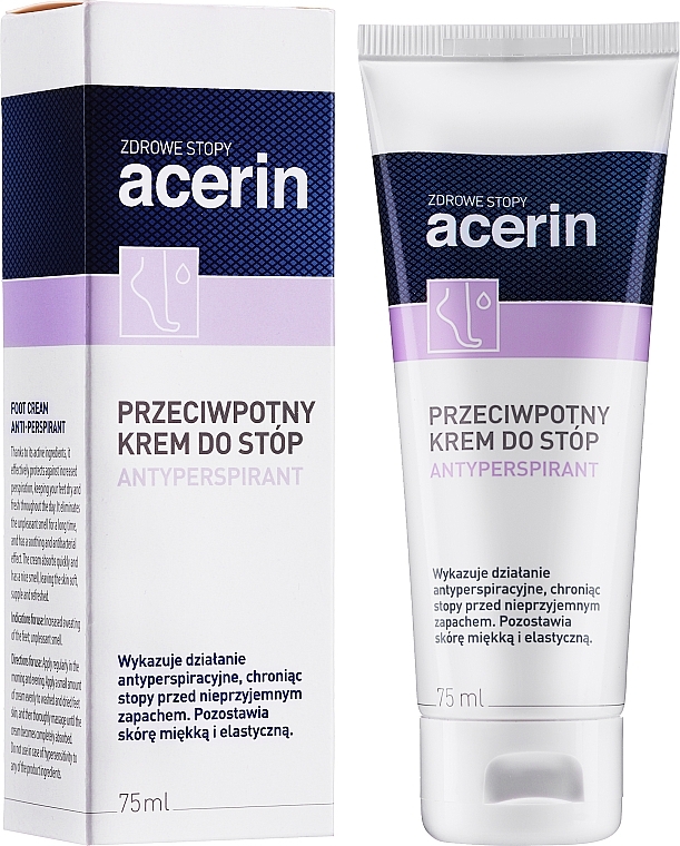 Antiperspirant Foot Cream - Acerin Cream — photo N2