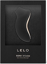 Fragrances, Perfumes, Cosmetics Sonic Clitoris Stimulator - Lelo Sona 2 Cruise Black