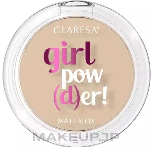 Pressed Powder - Claresa Pressed Powder Girl Pow (D) er! — photo 01 - Translucent