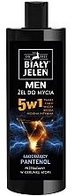 5in1 Men Shower Gel with Panthenol - Bialy Jelen Men Shower Gel Aloe & D-Panthenol — photo N1