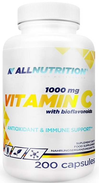 Vitamin C + Bioflavonoids Dietary Supplement - Allnutrition Vitamin C With Bioflavonoids Antioxidant & Immune Support — photo N2