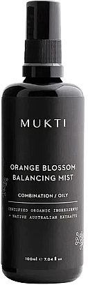 Orange Blossom Balancing Face Spray - Mukti Organics Orange Blossom Balancing Mist — photo N1