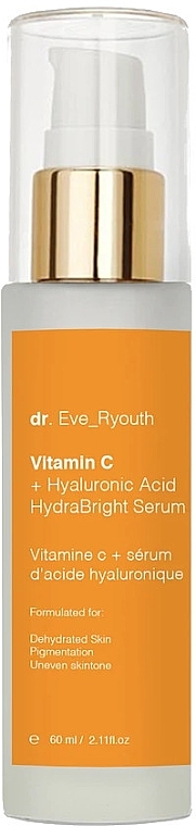 Moisturizing Face Serum - Dr. Eve_Ryouth Vitamin C + Hyaluronic Acid Hydrabright Serum — photo N6