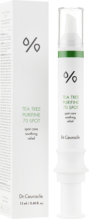 Spot Cream with Tea Tree Extract - Dr.Ceuracle Tea Tree Purifine 70 Spot — photo N1