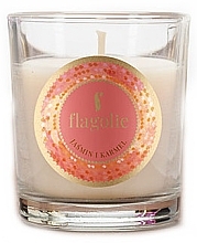 Fragrances, Perfumes, Cosmetics Scented Candle "Jasmine & Caramel" - Flagolie Fragranced Candle Jasmine And Caramel