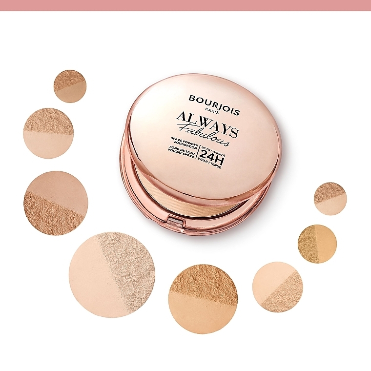 Powder Foundation - Bourjois Paris Always Fabulous SPF 20 Powder Foundation — photo N9