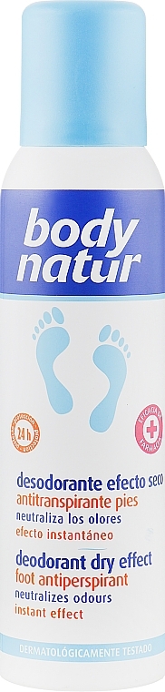 Foot Deodorant Antiperspirant - Body Natur Anti-perspirant Deodorant — photo N1