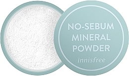Fragrances, Perfumes, Cosmetics Colorless Mattifying Loose Powder - Innisfree No Sebum Mineral Powder
