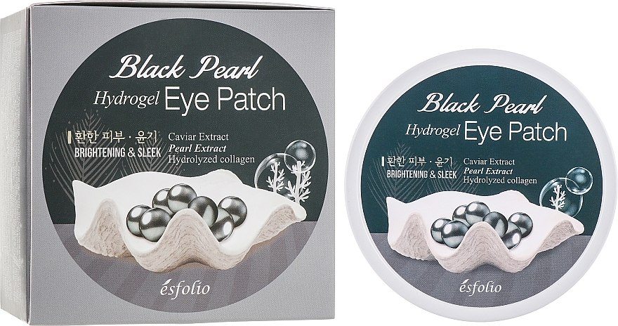 Black Pearl Hydrogel Eye Patch - Esfolio Black Pearl Hydrogel Eye Patch — photo N2