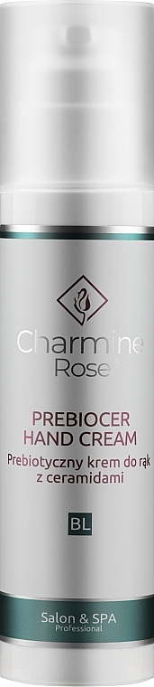 Prebiotic Hand Cream with Ceramides - Charmine Rose Prebiocer Hand Collagen Mask — photo N5