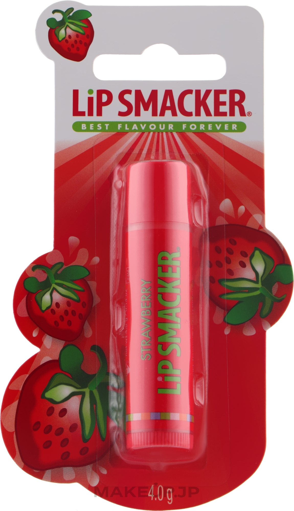Lip Balm - Lip Smacker Strawberry Lip Balm — photo 4 g