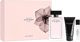 Fragrances, Perfumes, Cosmetics Narciso Rodriguez Musc Noir - Set (edp/100ml + edp/mini/10ml + b/lot/50ml)