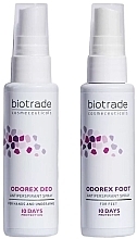 Fragrances, Perfumes, Cosmetics Set - Biotrade Odorex (body/deo/40ml + foot/deo/40ml)