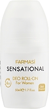 Fragrances, Perfumes, Cosmetics Farmasi Sensational - Roll-On Deodorant