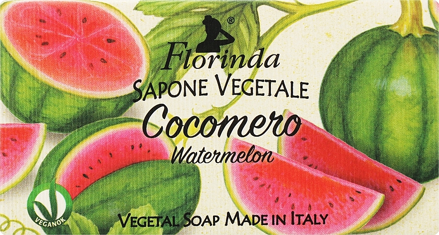 Natural Soap "Watermelon" - Florinda Watermelon Natural Soap — photo N1