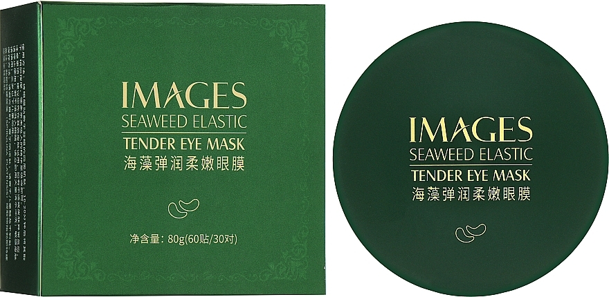 Hydrogel Patch with Algae Extract - Images Seaweed Elastic Tender Eye Mask — photo N3