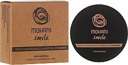 Whitening Tooth Powder - Mohani Smile Teeth Whitening Charcoal Powder — photo N1