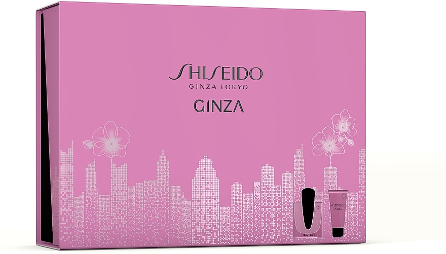 Shiseido Ginza Murasaki - Set (edp/50ml + body/lot/50ml) — photo N2