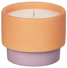 Scented Candle 'Violet & Vanilla' - Paddywax Colour Block Violet & Vanilla Soy Candle — photo N1