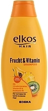 Fragrances, Perfumes, Cosmetics Fruits & Vitamins Shampoo - Elkos Hair Pflege Shampoo Frucht & Vitamin