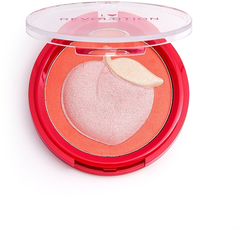 Blush - I Heart Revolution Fruity Blusher Soft Shimmer Blusher — photo N4