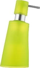 Plastic dispenser for liquid soap, light green - Spirella Move — photo N1