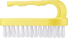 Fragrances, Perfumes, Cosmetics Small Hand & Nail Brush, yellow - LULA