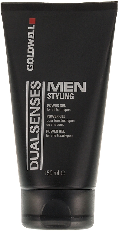 Strong Hold Hair Gel - Goldwell Dualsenses For Men Power Gel — photo N1