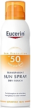 Fragrances, Perfumes, Cosmetics Sunscreen Body Spray - Eucerin Sun Protection Transparent Sun Spray Dry Touch SPF 50