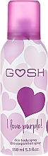 Deodorant Spray - Gosh I Love Purple Deo Body Spray — photo N1