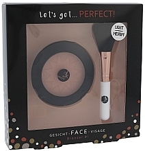 Fragrances, Perfumes, Cosmetics Set - Cosmetic 2K Let's Get Perfect! Bronzer Set Light/Medium (bronzer/10g + brush/1pcs)